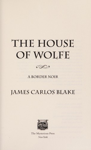 Cover of The House of Wolfe