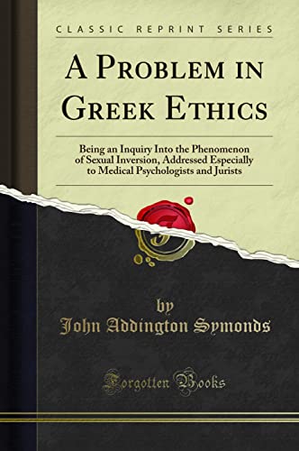 Cover of A Problem in Greek Ethics