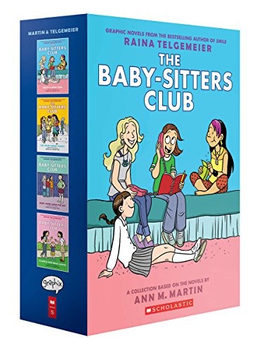 Cover of The Baby-Sitters Club Graphic Novels #1-4: A Graphix Collection