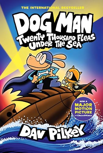 Cover of Dog Man: Twenty Thousand Fleas Under the Sea