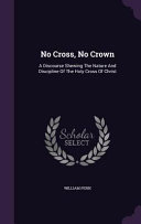 Cover of No Cross, No Crown