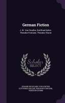 Cover of German Fiction