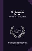 Cover of The Edinburgh Review