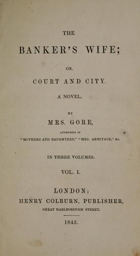 Cover of The banker's wife