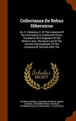 Cover of Collectanea de Rebus Hibernicus