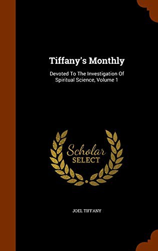 Cover of Tiffany's Monthly