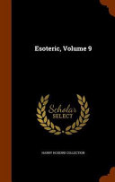 Cover of Esoteric