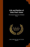 Cover of Life and Battles of John Paul Jones