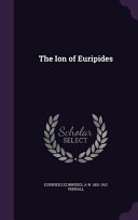 Cover of The Ion of Euripides