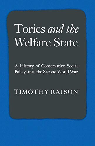 Cover of Tories and the welfare state