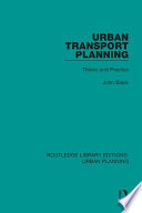 Cover of Urban Transport Planning