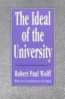 Cover of The ideal of the university