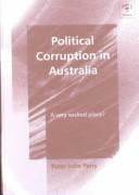 Cover of Political Corruption in Australia