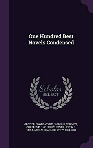 Cover of One Hundred Best Novels Condensed