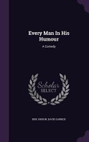 Cover of Every Man in His Humour