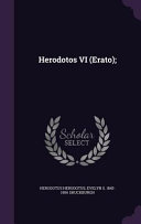 Cover of Herodotos VI (Erato);
