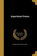 Cover of IMPERTINENT POEMS
