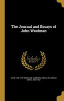 Cover of JOURNAL & ESSAYS OF JOHN WOOLM