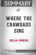 Cover of Summary of Where the Crawdads Sing by Delia Owens