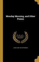 Cover of MONDAY MORNING & OTHER POEMS