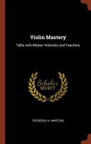 Cover of Violin Mastery