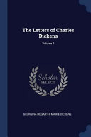 Cover of The Letters of Charles Dickens;