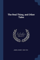 Cover of The Real Thing, and Other Tales