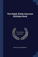 Cover of The Ralph Waldo Emerson Birthday Book