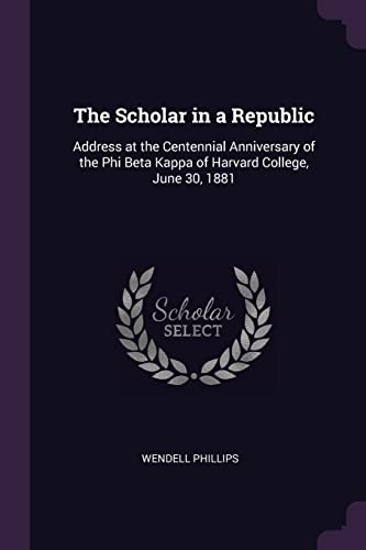 Cover of Scholar in a Republic