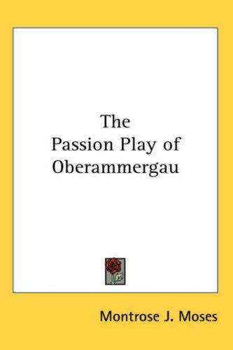 Cover of The Passion Play of Oberammergau