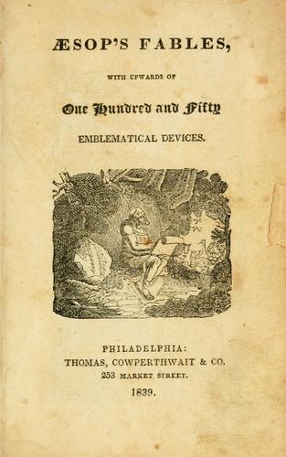 Cover of Æsop's fables