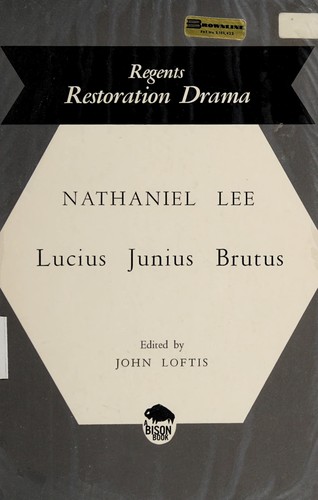 Cover of Lucius Junius Brutus