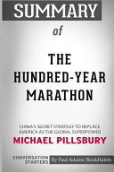 Cover of Summary of The Hundred-Year Marathon by Michael Pillsbury