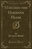 Cover of Märchen Von Hermann Hesse