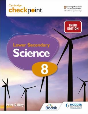 Cover of Cambridge Checkpoint Lower Secondary Science Student's Book 8