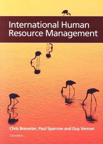 Cover of International Human Resource Management