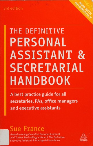 Cover of The definitive personal assistant & secretarial handbook