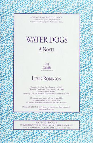 Cover of Water dogs