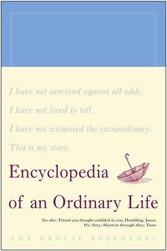 Cover of Encyclopedia of an ordinary life