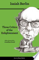 Cover of Three Critics of the Enlightenment