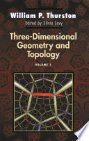 Cover of Three-Dimensional Geometry and Topology, Volume 1