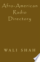 Cover of Afro-American Radio Directory