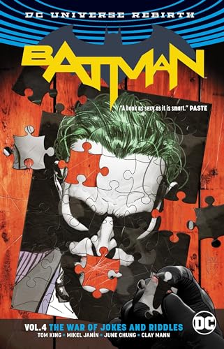Cover of Batman, Vol. 4: The War of Jokes and Riddles