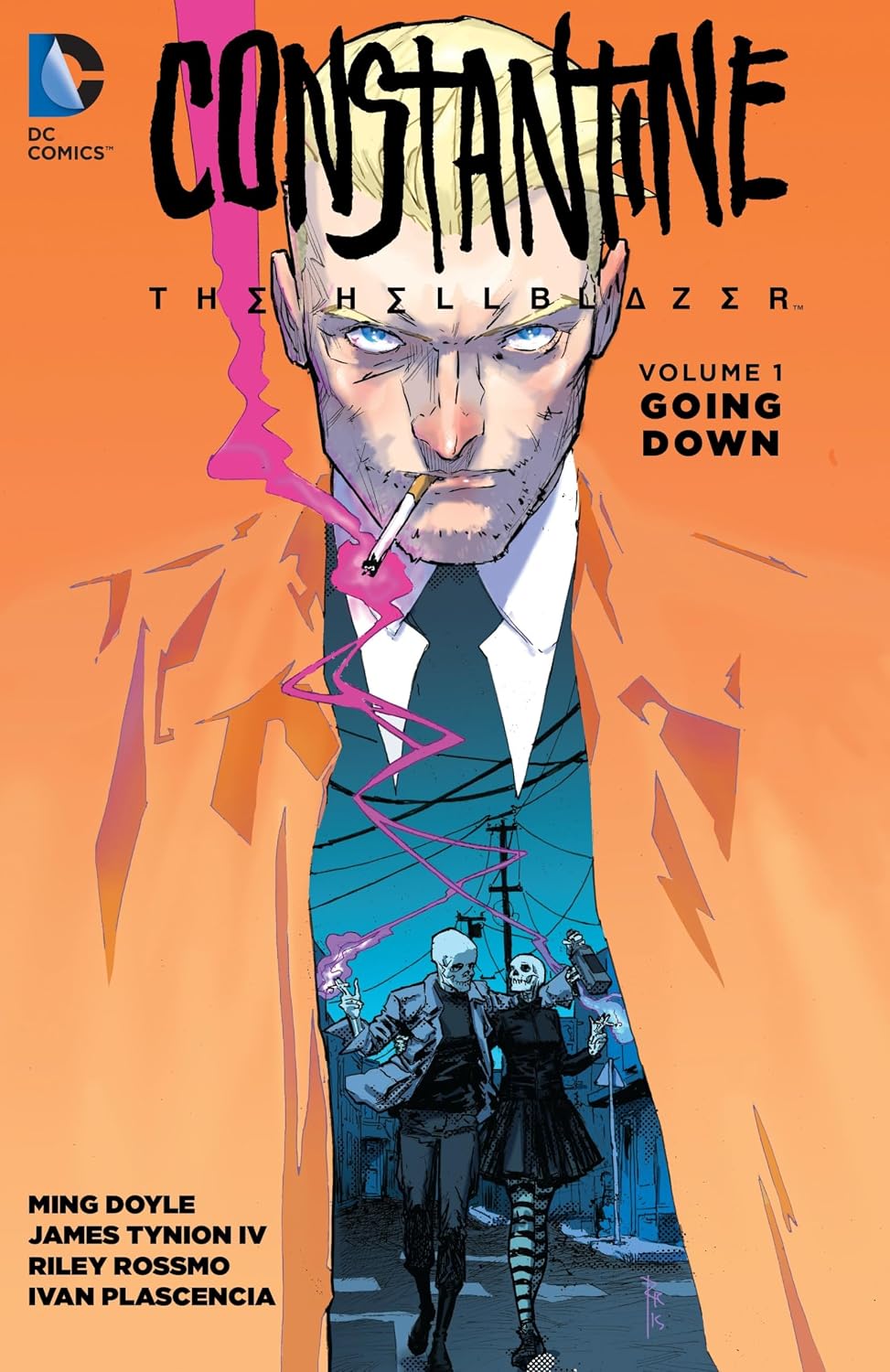 Cover of Constantine: The Hellblazer, Volume 1: Going Down
