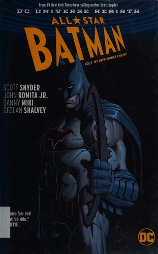 Cover of All-Star Batman, Volume 1: My Own Worst Enemy