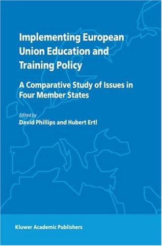 Cover of Implementing European Union education and training policy