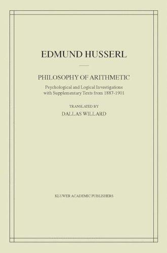 Cover of Philosophie der Arithmetik