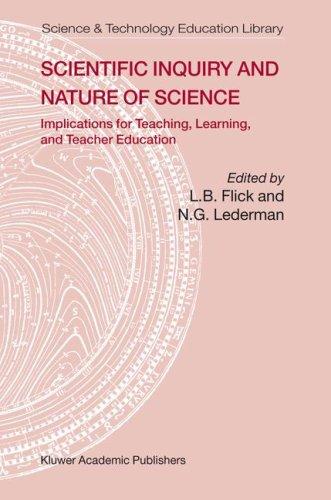 Cover of Scientific inquiry and nature of science