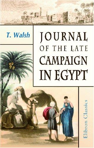 Cover of Journal of the Late Campaign in Egypt