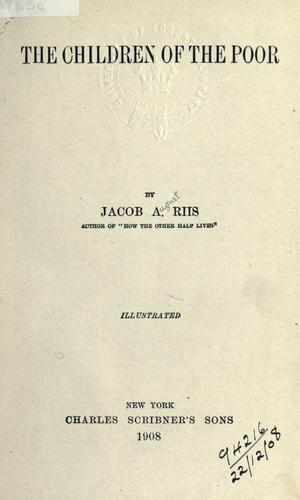Cover of The children of the poor